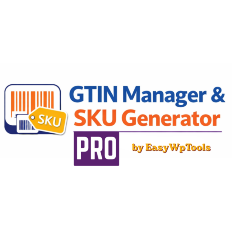 SKU Generator GTIN Barcode Manager for WooCommerce import product barcodes plugin for wordpress